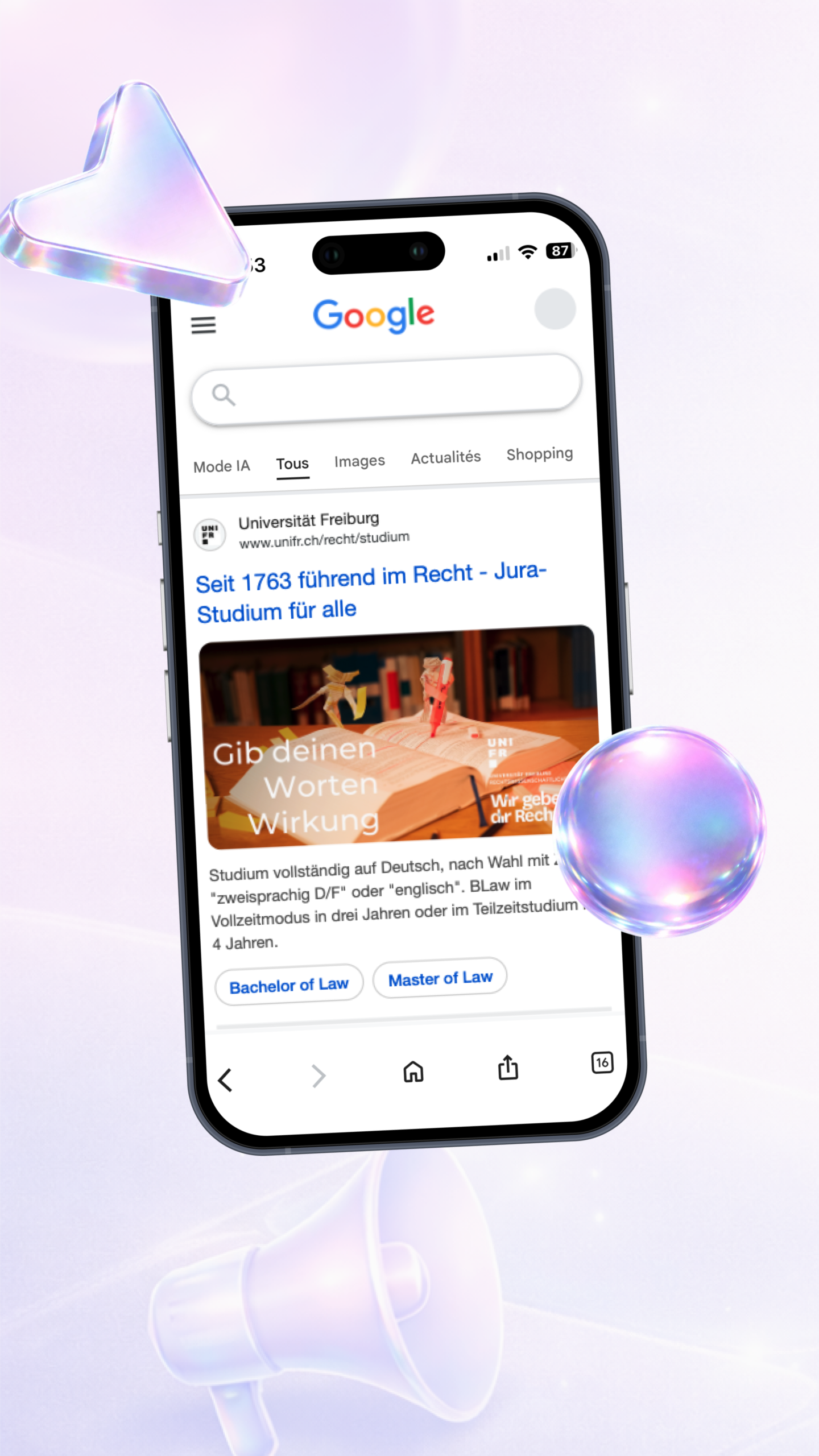 Faculté de Droit - Université de Fribourg